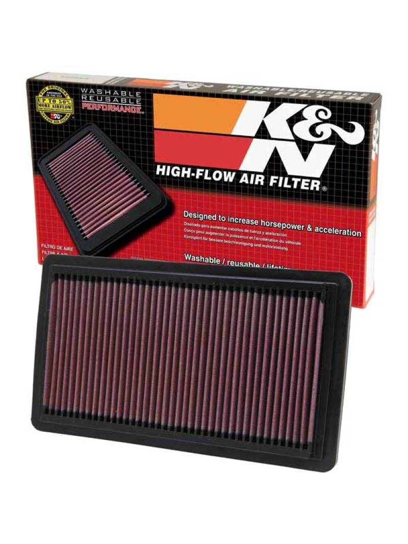 K&N Mazda CX-7 2.3L Turbo Drop In Air Filter-SR1 Performance