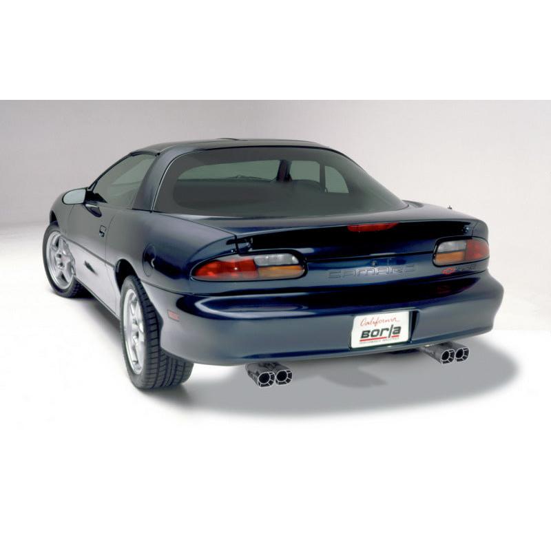 Borla 98-01 CAMARO/TRANS AM 5.7L V8 AT/MT Catback Exhaust Quad Tips