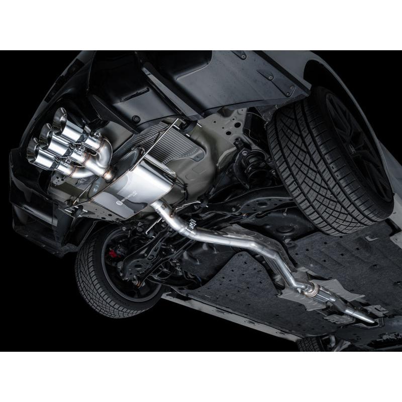 AWE Tuning 2024 Acura Integra Type S DE5 FWD Touring Edition Exhaust w/ Triple Chrome Silver Tips