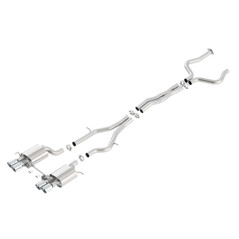 Borla 2016 Cadillac ATS-V 3.6L Twin Turbo Catback Exhaust 4in Tips Dual Split Rear Exit-SR1 Performance