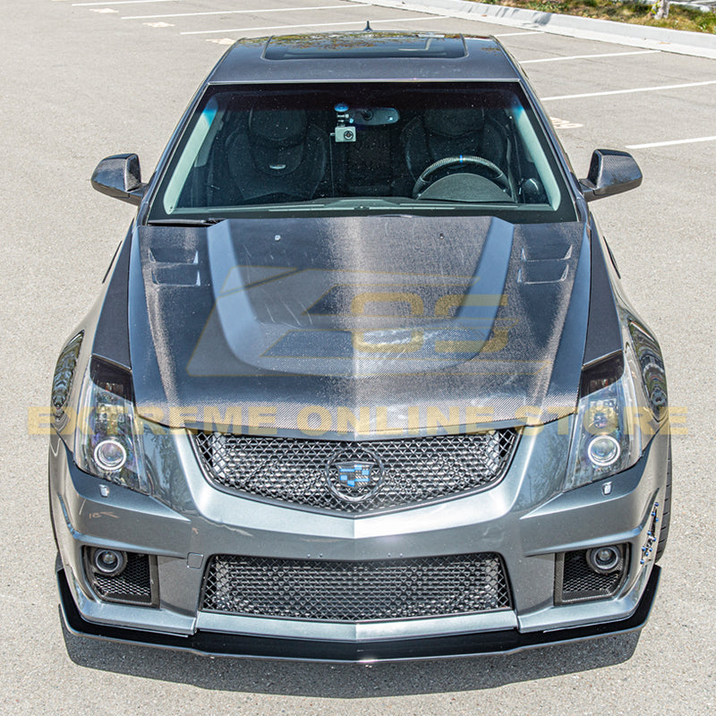 2009-15 Cadillac CTS-V EOS Performance Front Splitter & Side Skirts