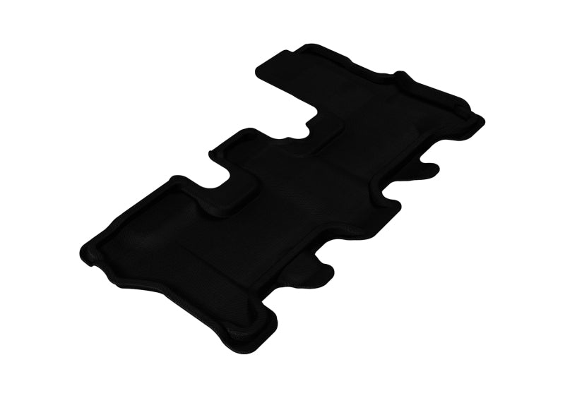 3D MAXpider 2007-2013 Acura MDX Kagu 3rd Row Floormats - Black-SR1 Performance