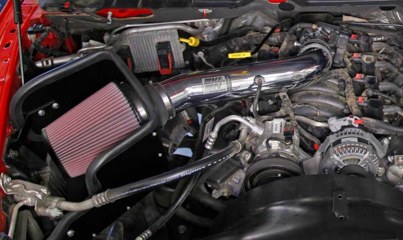 K&N 2013 Dodge Ram 1500 V8-4.7L High Flow Performance Air Intake Kit-SR1 Performance