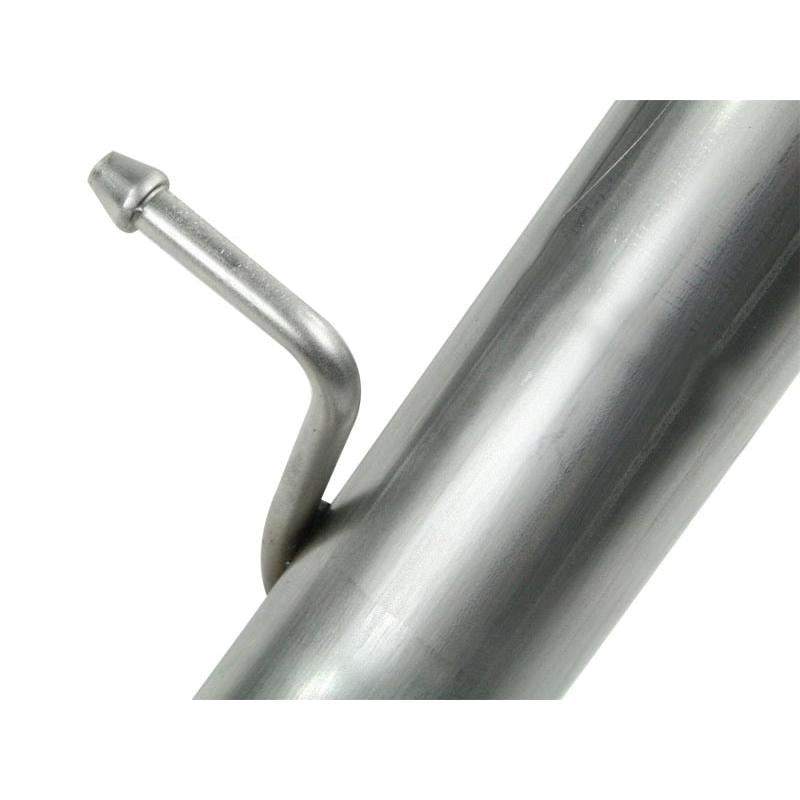 aFe MACHForce XP Exhaust Cat-Back SS-409 04-06 Jeep Wrangler TJ Unl L6 4.0L 2.5in Off-Road No Tip-SR1 Performance