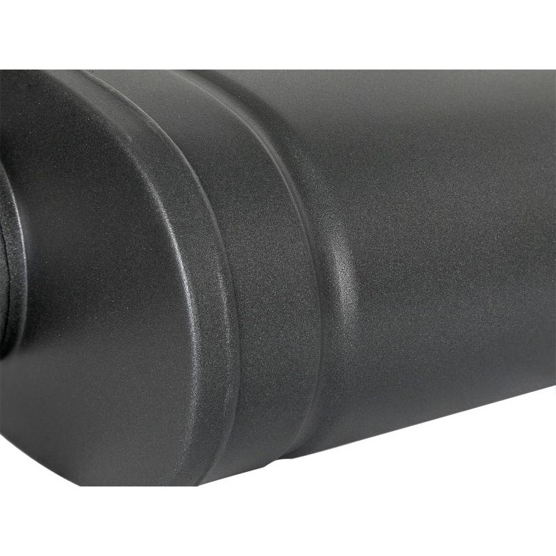 aFe MACH Force-Xp 409 SS Muffler w/ Black Finish 3in Center/Offset 22in L x 11in x 5in - Oval Body-SR1 Performance