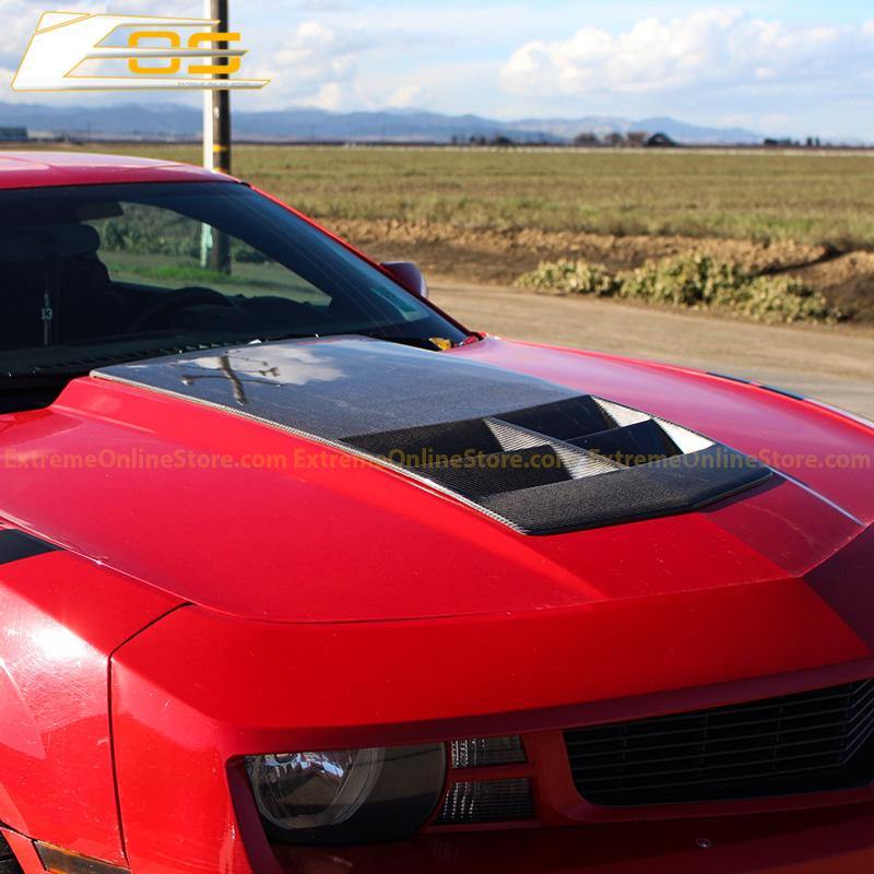 10-13 Camaro Carbon Fiber Hood Insert | ZL1 Performance Package - ExtremeOnlineStore