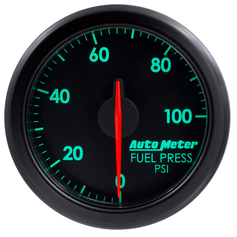 Autometer Airdrive 2-1/6in Fuel Pressure Gauge 0-100 PSI - Black-SR1 Performance