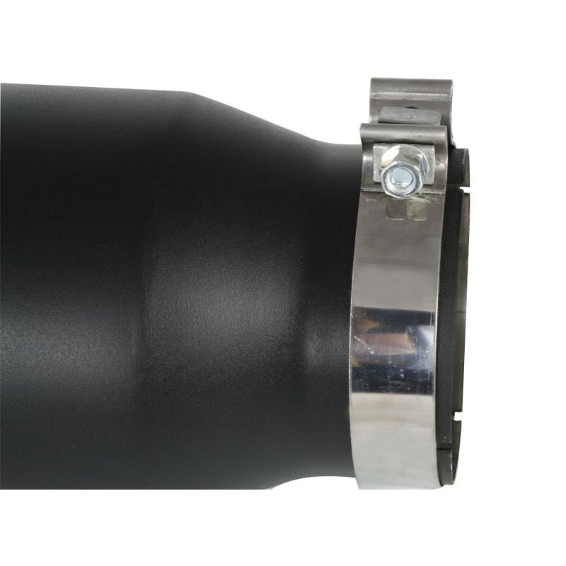 aFe MACH Force-XP 409 SS Right Side Single Wall Exhaust Tip 5in Inlet x 7in Outlet x 15in L-SR1 Performance