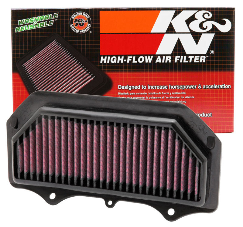 K&N 11-15 Suzuki GSXR600/GSXR750 Replacement Air Filter-SR1 Performance