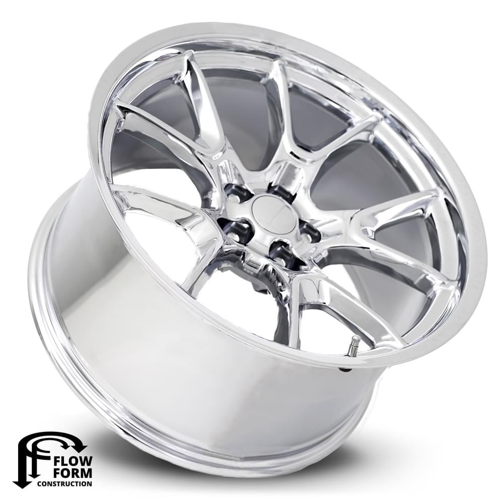 FR 66F – DODGE ANNIVERSARY FLOW FORM REPLICA WHEELS-Chrome 20x11 5x115 + -2.5 HB 71.5