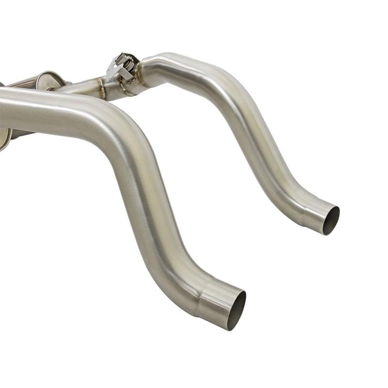 aFe MACHForce XP 3in-2 1/2in Axle Back 304SS Exhaust w/ Polished Tips 14-17 Chevy Corvette V8-6.2L