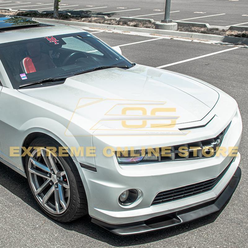 2010-13 Camaro SS TL1 Package Primer Black Front Splitter Lip - Extreme Online Store