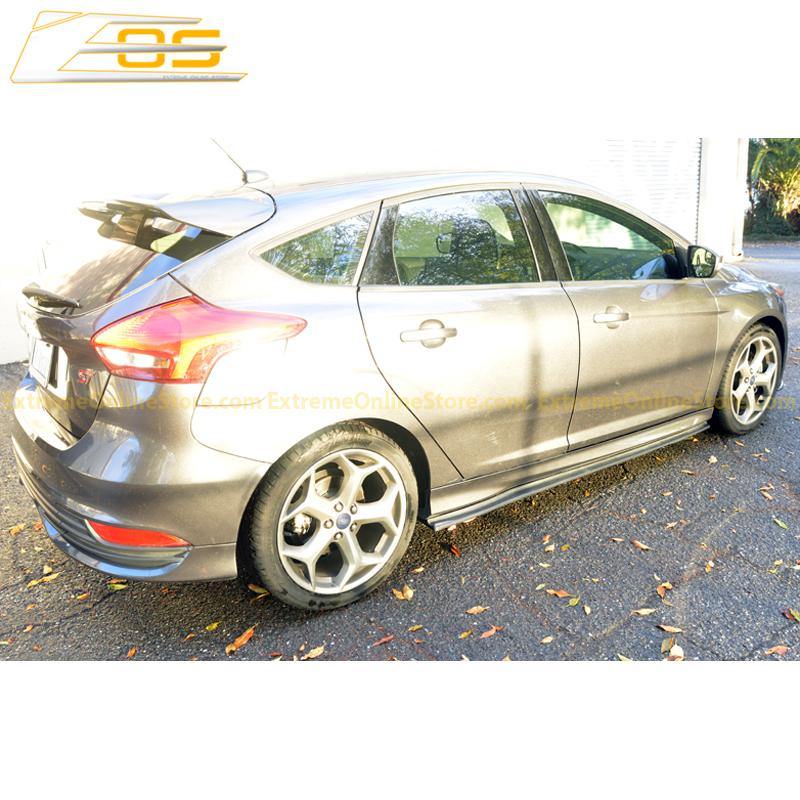 13-Up Ford Focus ST | RS Carbon Fiber Side Skirts Rocker Panels - ExtremeOnlineStore