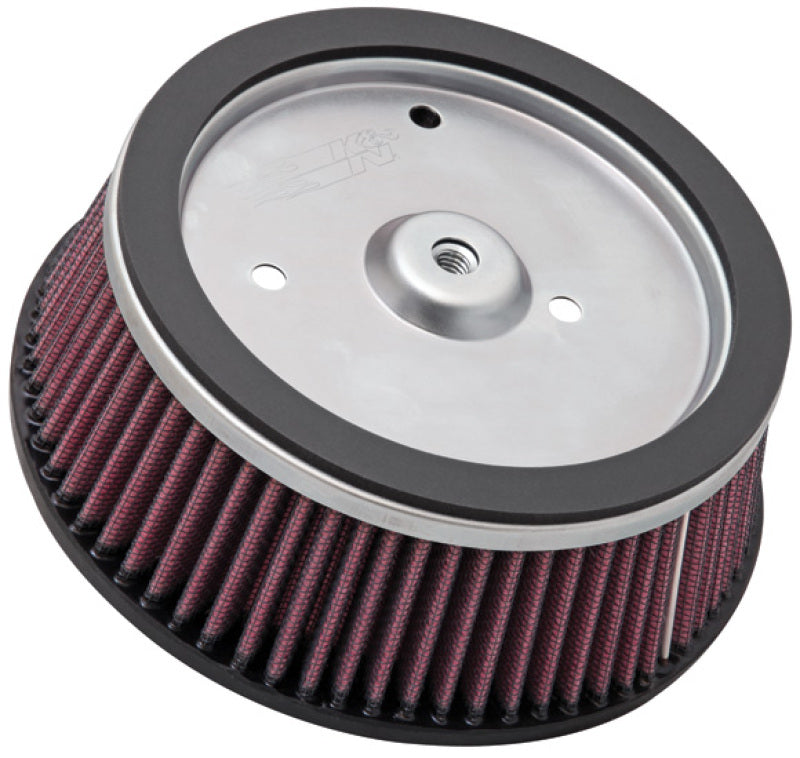 K&N Round Tapered 6.25in Base OD x 5.5in Top OD x 2.125in H Replacement Filter for Harley Davidson-SR1 Performance