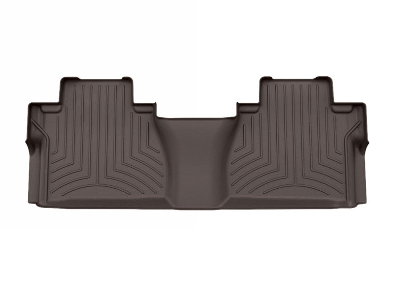 WeatherTech Rear FloorLiner HP for 2014-2021 Toyota Tundra with Carpeted Floors - Cocoa