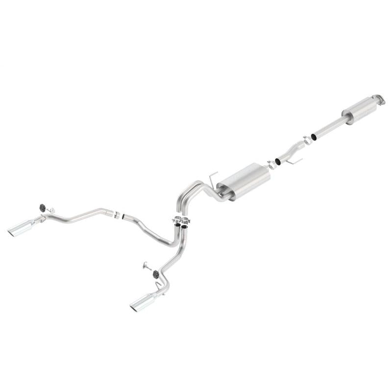 Borla 15-16 Ford F-150 2.7L/3.5L V6 / 5.0L V8 Ext. Cab Std. Bed CB Exh Touring Single Split Rear Ext-SR1 Performance