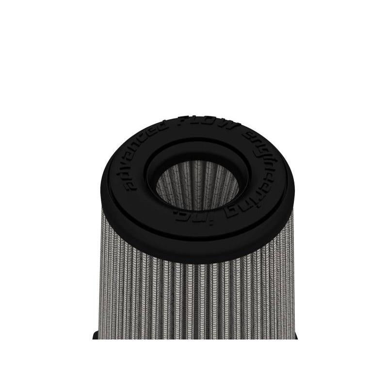 aFe MagnumFLOW Pro DRY S Air Filter 3-1/2in F x 5in B x 3-1/2in T x 6in H (Pair)-SR1 Performance