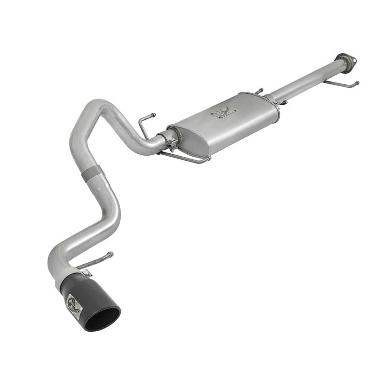 aFe Scorpion 2-1/2in Aluminized Steel Cat-Back Exhaust w/ Black Tips 07-17 Toyota FJ Cruiser V6 4.0L-SR1 Performance