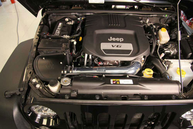 K&N 12-18 Jeep Wrangler V6-3.6L High Flow Performance Intake Kit (12-15 CARB Approved)-SR1 Performance