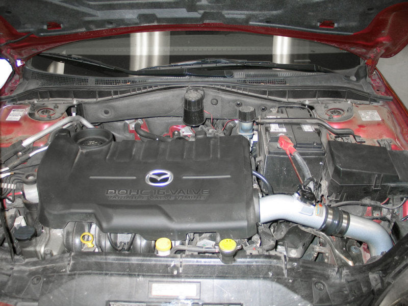 K&N Performance Intake Kit TYPHOON; MAZDA 6, L4-2.3L, 03-06; SILVER-SR1 Performance