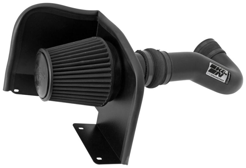 K&N 07-08 Chevy Silverado 1500 4.8L/5.3L V8 / 07-08 GMC Yukon 4.8L/5.3L V8 Black Perf Intake Kit-SR1 Performance