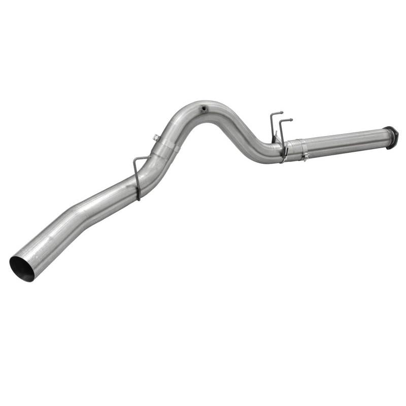 aFe Atlas Exhausts 5in DPF-Back Aluminized Steel Exhaust System 2015 Ford Diesel V8 6.7L (td) No Tip-SR1 Performance