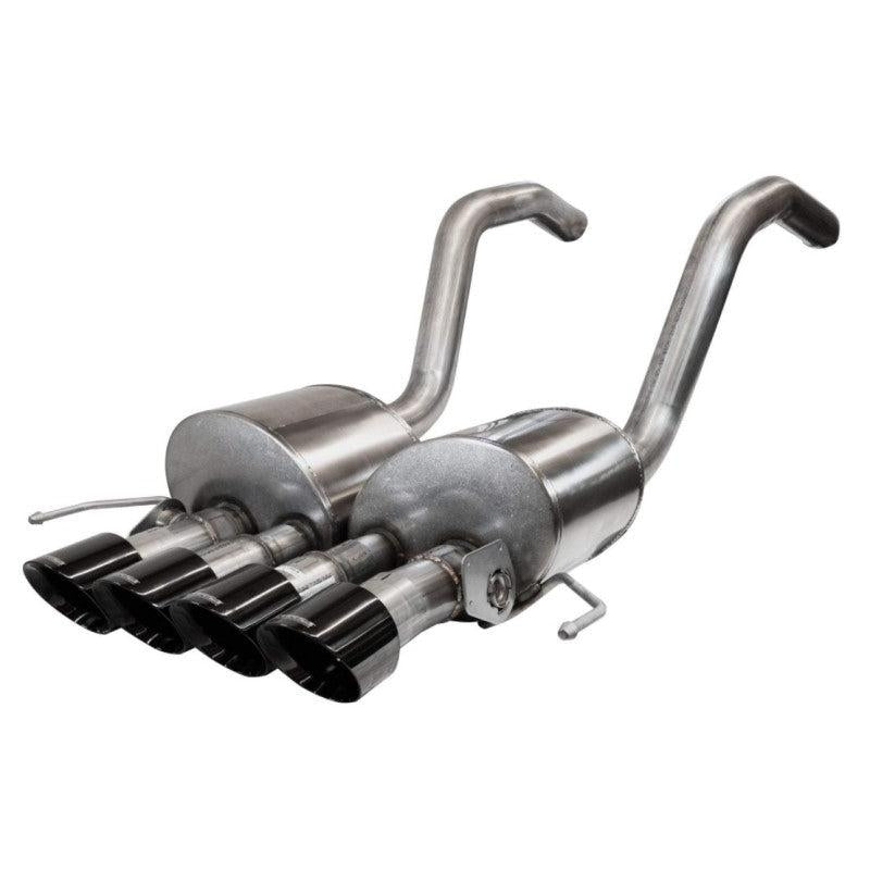 Corsa 2015-2019 Chevrolet Corvette C7 Z06 6.2L 2.75in Xtreme Axle-Back w/ Dual NPP & Quad Black Tips-SR1 Performance