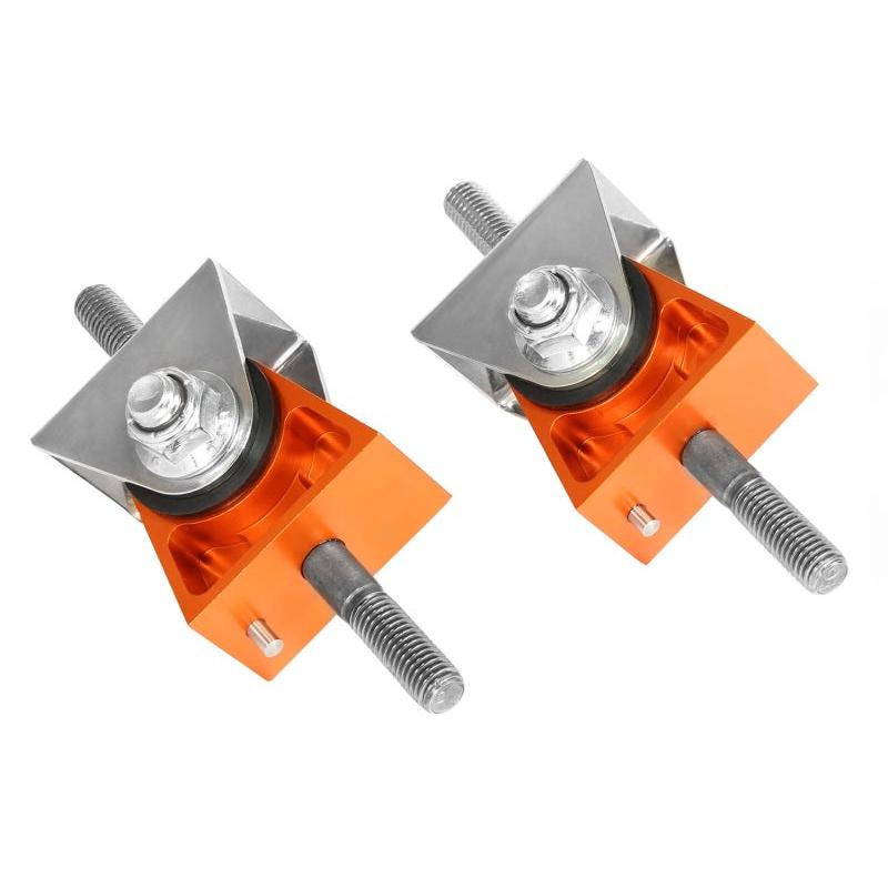 aFe Control PFADT Series Engine Mount Set; Chevrolet Corvette (C5/C6) 97-13 Orange