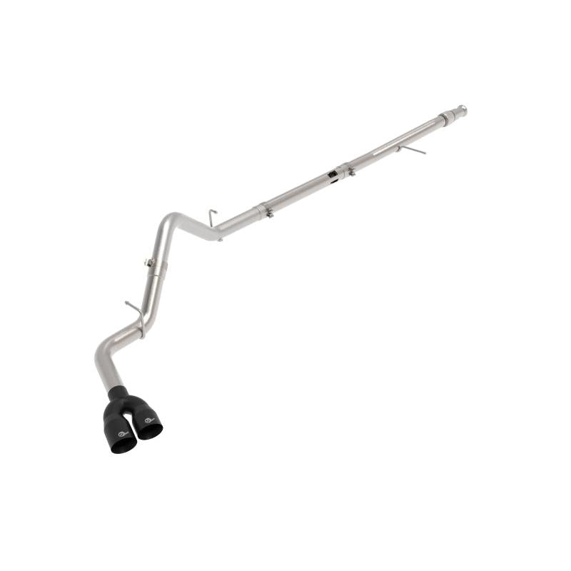 aFe Rebel XD Series 3in 304SS DPF-Back 20-21 GM Trucks L6-3.0L (td) LM2 - Dual Black Tip-SR1 Performance