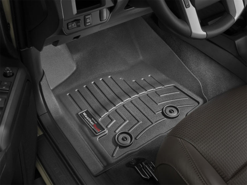 WeatherTech DigitalFit Front FloorLiner for Toyota Tacoma 2018-2019, Black
