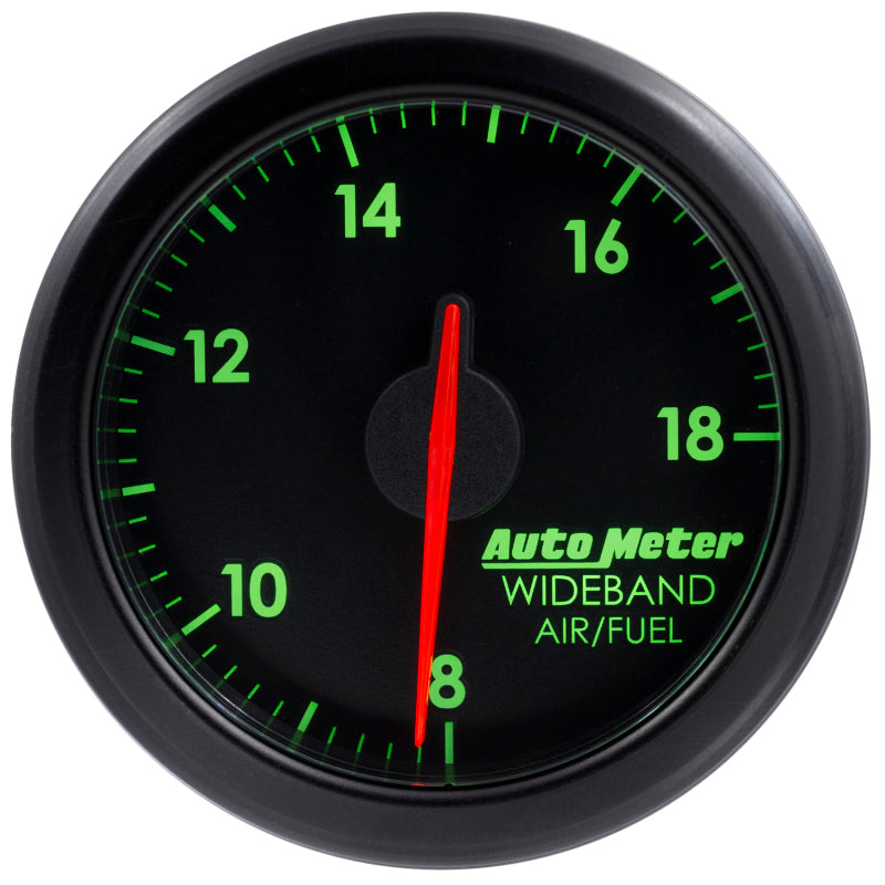 Autometer Airdrive 2-1/6in Wideband Air / Fuel Gauge 10:1-17:1 ARF Range - Black-SR1 Performance