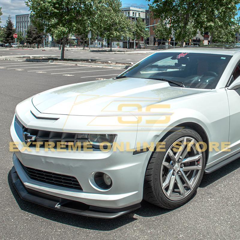 2010-13 Camaro SS TL1 Package Primer Black Front Splitter Lip - Extreme Online Store