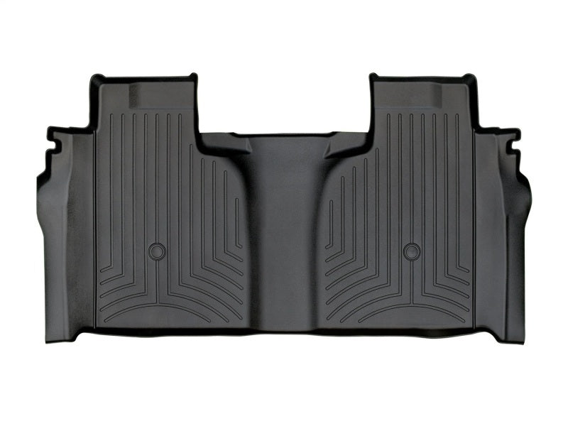 WeatherTech DigitalFit Rear FloorLiner for 2019-2023 Chevrolet Silverado 1500 Crew Cab – Black