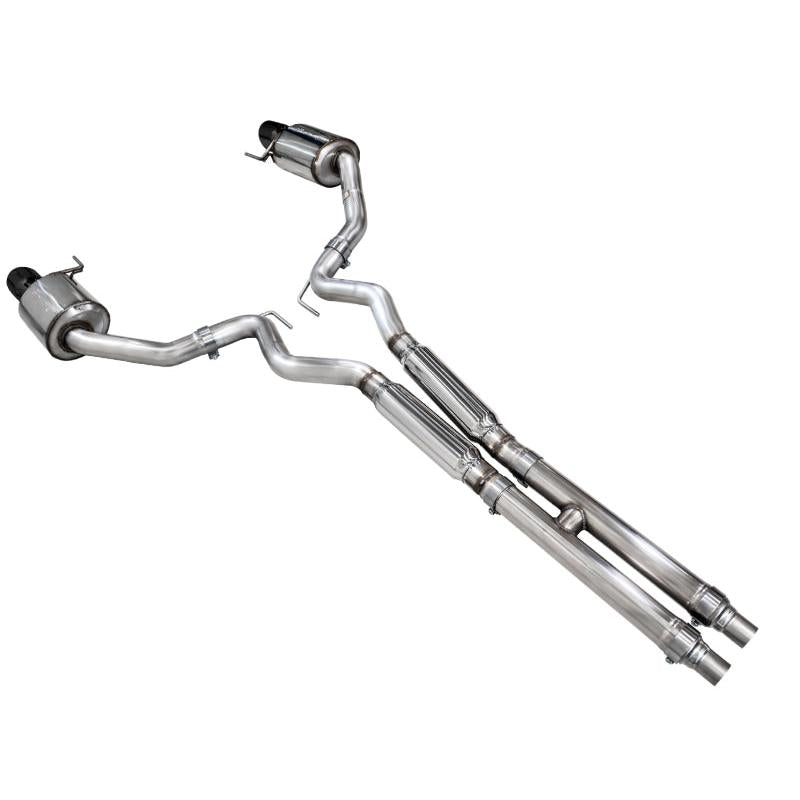 AWE 2024 Ford Mustang GT Fastback S650 RWD Touring Catback Exhaust w/ Dual Diamond Black Tips