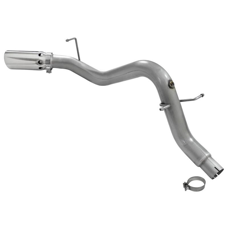 aFe LARGE BORE HD 3.5in DPF-Back SS Exhaust w/Polished Tip 2016 GM Colorado/Canyon 2.8L (td)