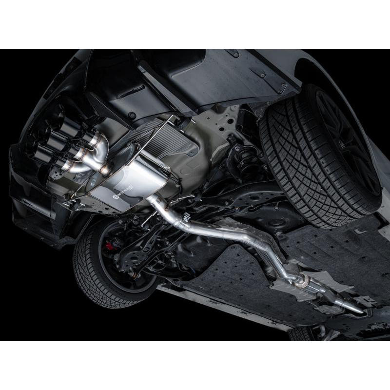 AWE Tuning 2024 Acura Integra Type S DE5 FWD Touring Edition Exhaust w/ Triple Diamond Black Tips