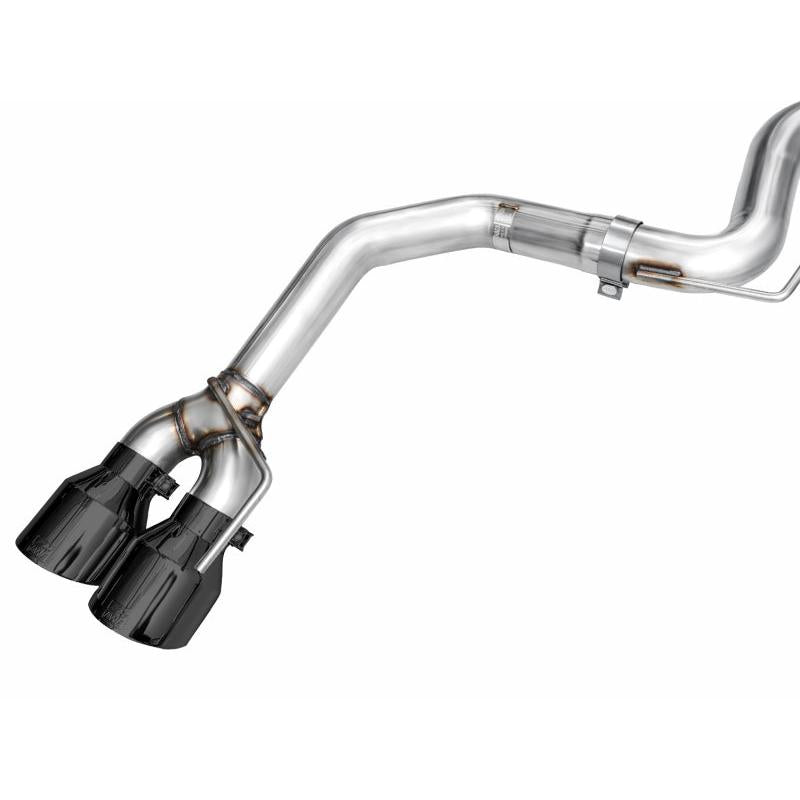 AWE 2024 Ford Mustang Dark Horse S650 RWD Track Edition Catback Exhaust w/ Quad Diamond Black Tips