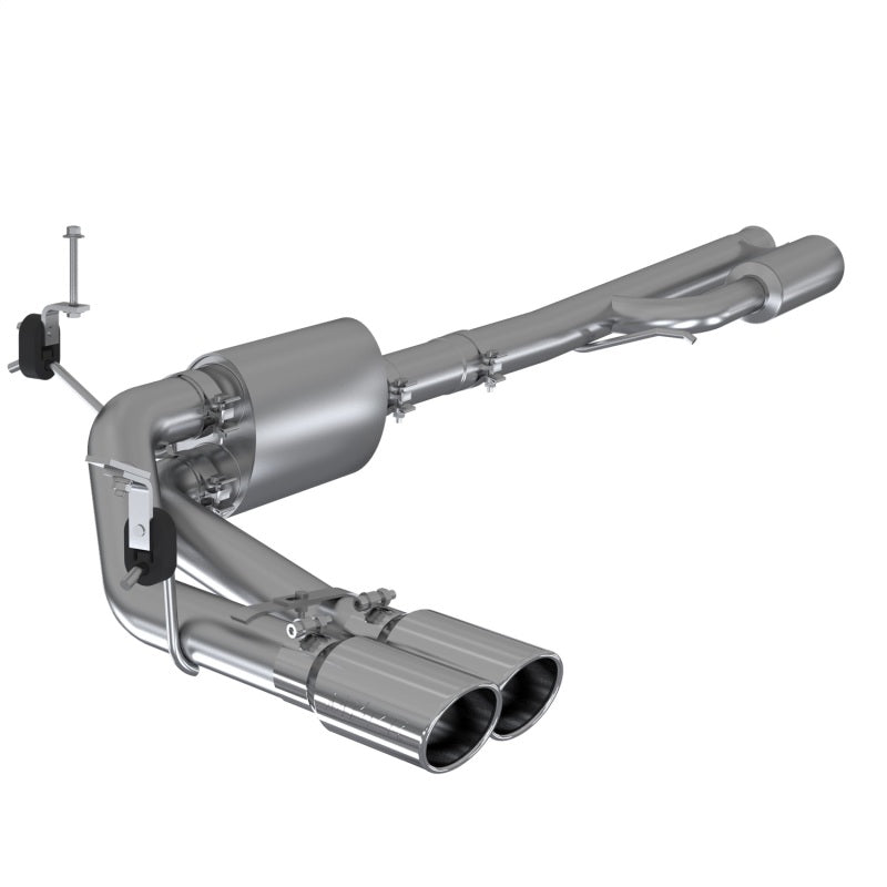 MBRP 2019+ Chevrolet Silverado 1500 4.5L/5.3L Pre-Axle Dual Side Exite w/ 4in OD Tip- T304-SR1 Performance
