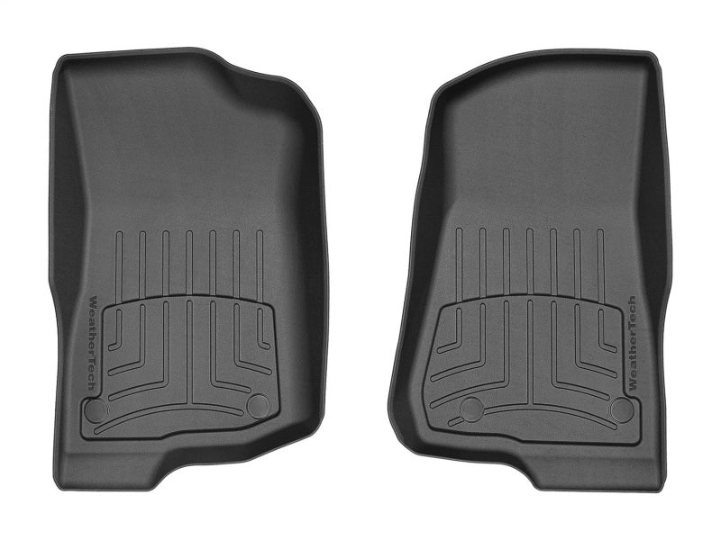 WeatherTech Part 4413131IM Front FloorLiner HP for 2018-2019 Jeep Wrangler and Gladiator – Black