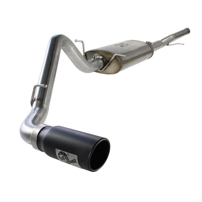 aFe MACHForce XP Exh CB, GM Silverado/Sierra 1500 2014 V*-5.3/6.2L Black tip-SR1 Performance