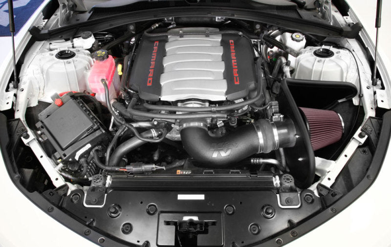 K&N 2016 Chevy Camaro SS V8-6.2L Aircharger Performance Intake-SR1 Performance