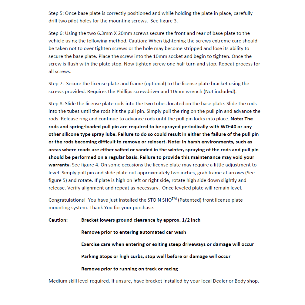 19-23 Porsche Cayenne License Plate Frame Bracket-SR1 Performance