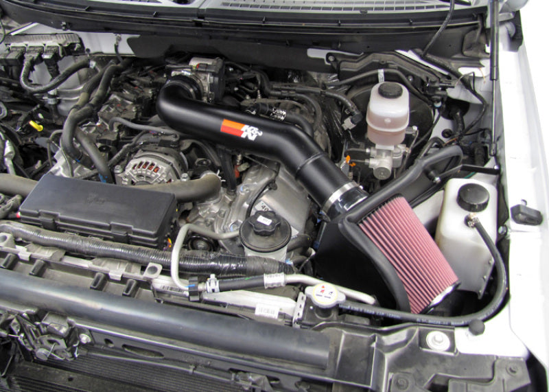 K&N 10-12 Ford F150 SVT Raptor 6.2L V8 High Flow Performance Intake Kit-SR1 Performance