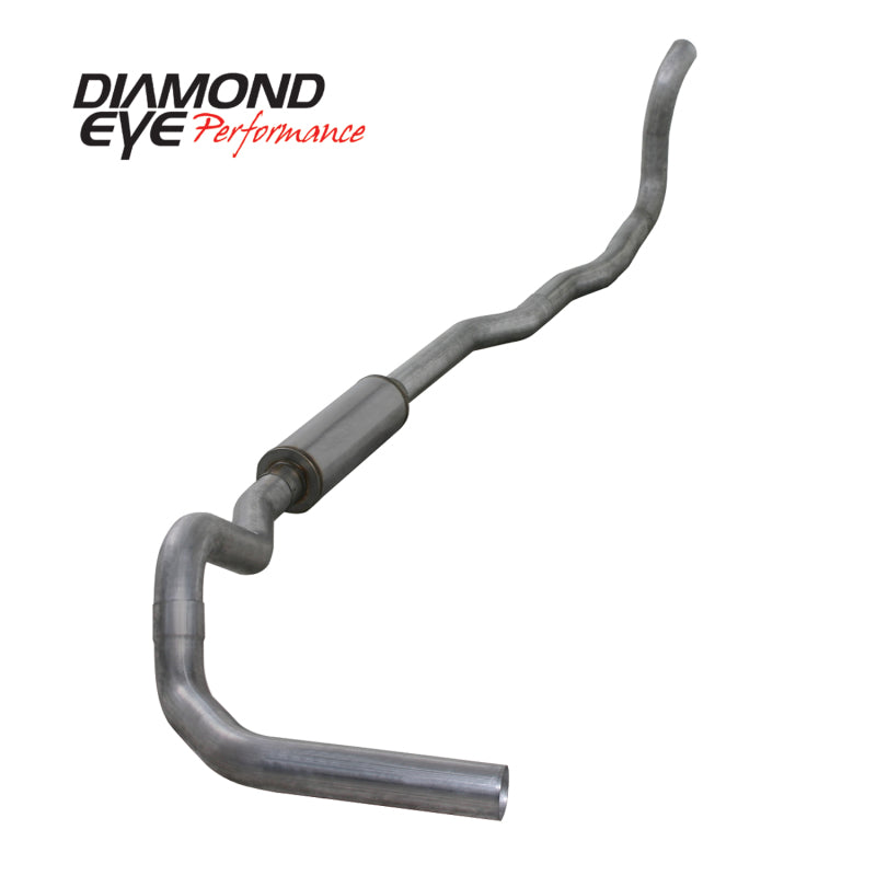 Diamond Eye KIT 4in CLAMP TB SGL AL: 89-93 DODGE CUMMINS 5.9L