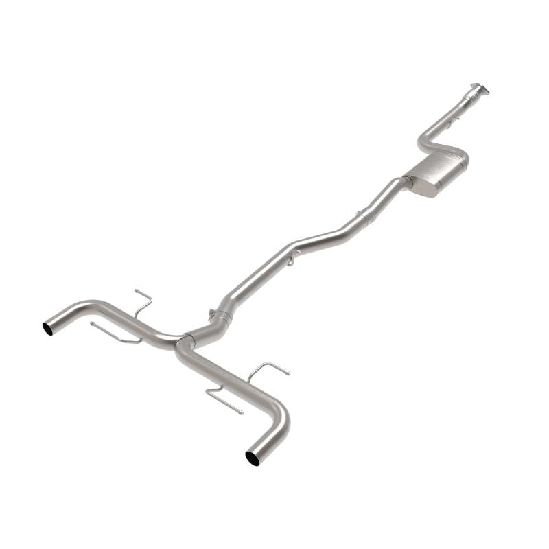 aFe 17-21 Alfa Romeo Giulia L4-2.0L (t) Mach Force-Xp 2in to 2-1/2in 304SS Cat-Back Exhaust