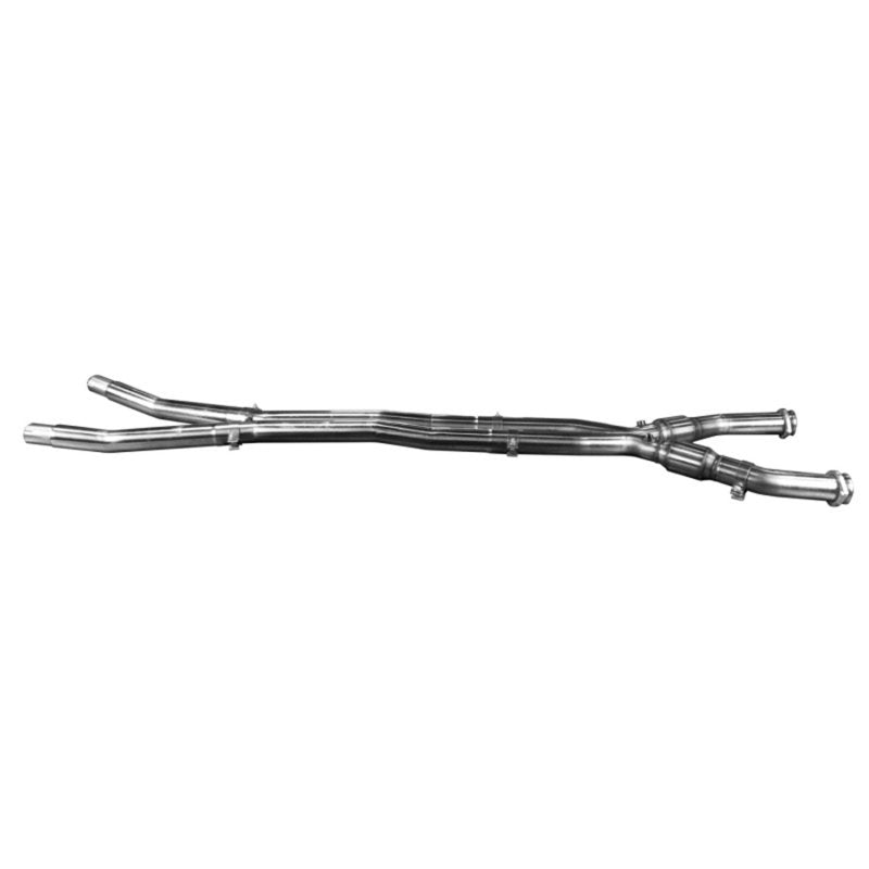 3" SS H.O. GREEN Catted X-Pipe. 2009-2015 Cadillac CTS-V. Connects to OEM.