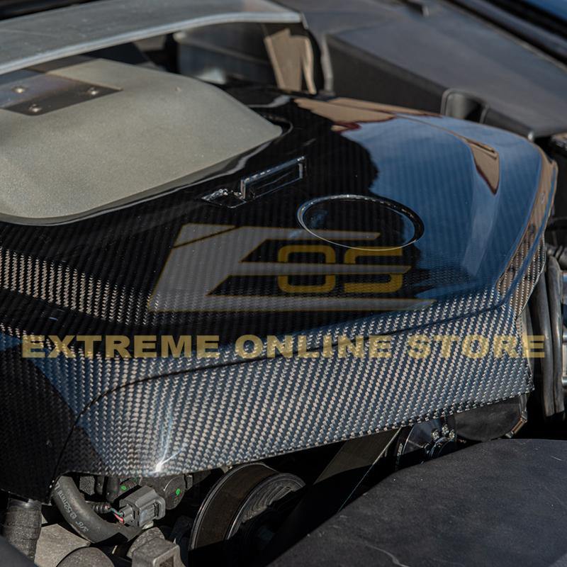 2009-15 Cadillac CTS-V Carbon Fiber Front Engine Cover - Extreme Online Store