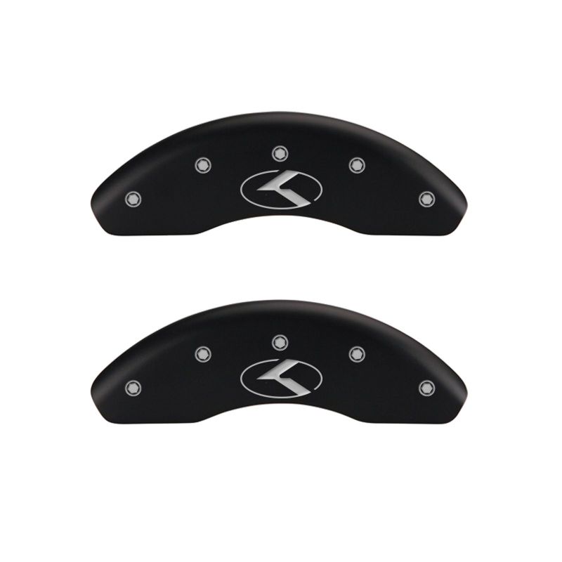 MGP 56003SMGPRD Red Caliper Covers for Tesla Model S * Set of 4 with Engraved MGP Logo
