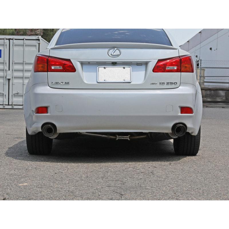 aFe POWER Takeda 06-13 Lexus IS250/IS350 SS Axle-Back Exhaust w/ Carbon Tips