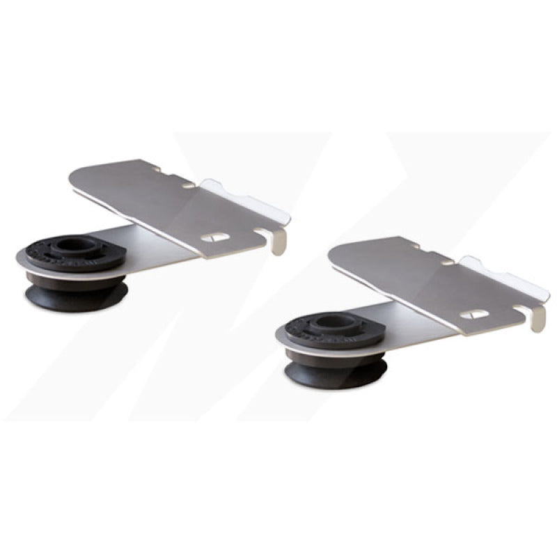Mishimoto 97-04 Ford Mustang Aluminum Radiator Stay Set * Replacement Upper Radiator Brackets for Improved Flex and Durability